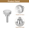 sourcing map M3x10mm Knurled Thumb Screws, 5pcs 304 Stainless Steel