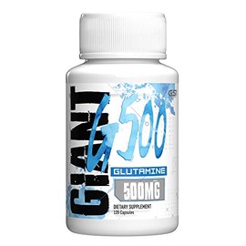 Giant Sports Performance Edge G-500 Glutamina - L- Glutamina - 500 mg - 120 Capsulas - 120 ser                                                        