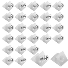 20pcs Drawer Repair Kit, Drawer Supports Drawer Bottom Sagging Repair Fix Mending Wedges, Drawer Repair Kit with Screws, Plastic Corner Brace Angle Code Bracket Fastener with Screws for Furniture