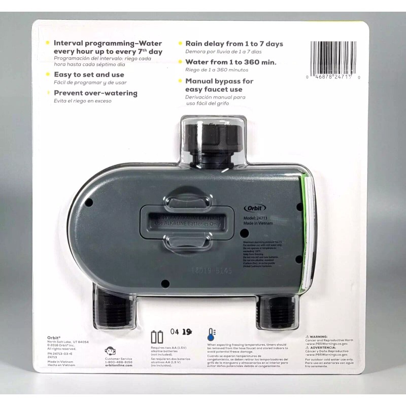 Orbit BOX OF 4 Orbit Conserve Digital Water Timer 2