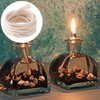 HINZIC 65.6 Ft Oil Lamp Wicks 1/8" Round Braided Cotton