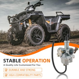 GoaMotors For Polaris Carburetor for Phoenix 200 2005-2021,Ranger RZR 170 2009-2013, Sawtooth 2006-2007, Replace 0454320, 0454911, 0454997, 0455075