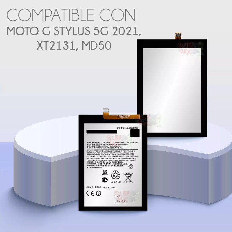 Slim Company Bateria Pila Para Moto G Stylus 5g 2021
