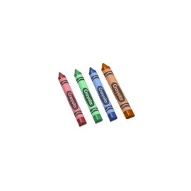 Crayola Crayons, 4 Color Bulk Box (not individually wrapped)