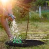 Ktnyl Pack of 20 tree mulch rings, reversible rubber tree