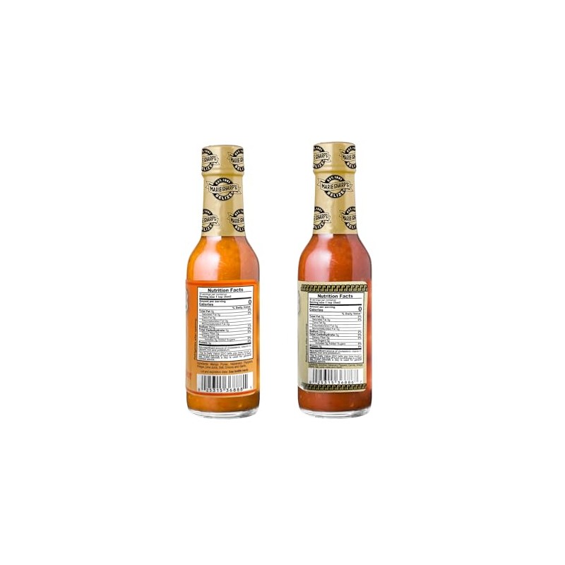 Marie Sharp's Smoked and Pure Mango Habanero Pepper Sauce 5