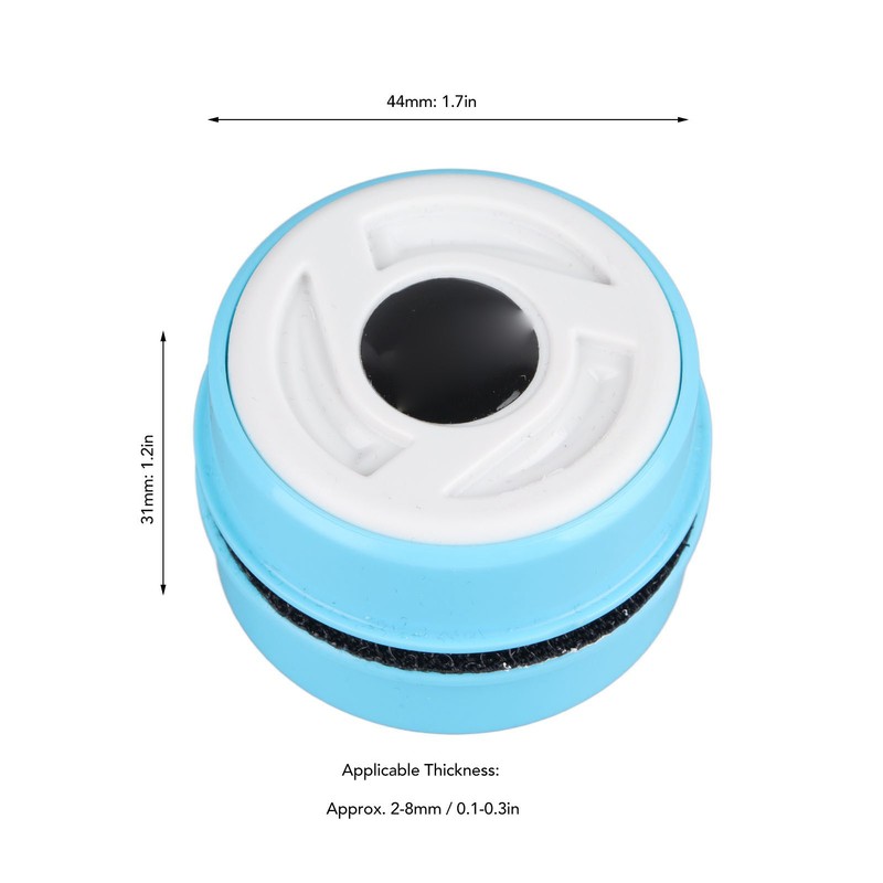 Aquarium Magnetic Brush Scratch Proof Bristles Prevent Slip Algae Scraper