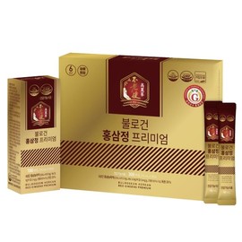 不老健 紅参精プレミアム 10ml × 30包 韓国産 高麗人参 濃縮エキス 紅参エキス 高麗人参濃縮液 6年根 紅参 サポニン ジンセノサイド 20mg ホンサム サプリ 大東高麗参