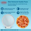 Crown Pizza Pan with Holes 12 inch, 2 Pack, Sturdy,