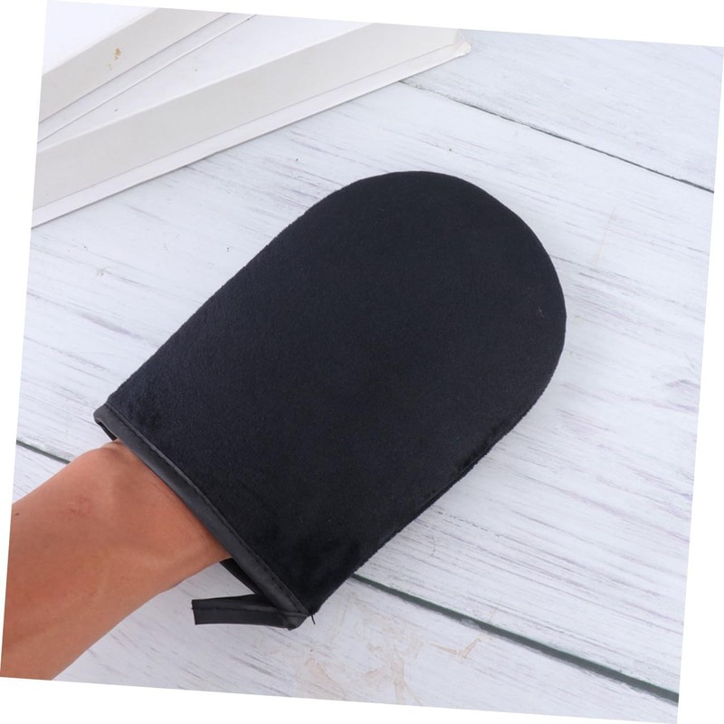 2piezas Aplicar Guantes Autobronceador Guante Autobronceador Negro Aplicador Para Bronceado