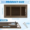 Wesiti 4 Pcs 12 x 6 Inch Vent Covers for