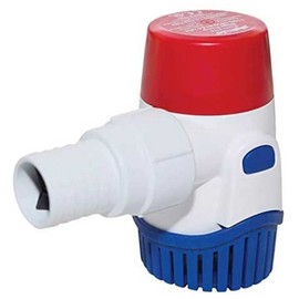 Rule 25 DA-24 Marine Bilge Pump, Non-Automatic, 500 GPH, 24 Volt, Beige (25DA-24)