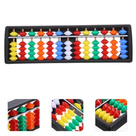 Toyvian Abacus for Children Mathematics Number Abacus Plastic Abacus Counting Toy Beads Chinese Calculator Abacus for Learning Educational Abacus for Learning and Development