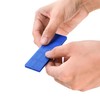 Okllen 300 Pcs Plastic Flat Shims for Leveling, 6 Size