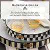 MACKENZIE-CHILDS Galvanized Wall Bucket, Metal Wall Planter, Decorative Hanging Plant