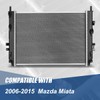 Auto Dynasty Radiator Compatible with 06-15 Mazda Miata, DPI 2861