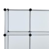 RILOOP Shelving System Cube Shelving Unit 9 Compartments Step Shelf