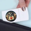 'Grey Owl Love Note' Pill Box with Tablet Splitter (PI00034152)