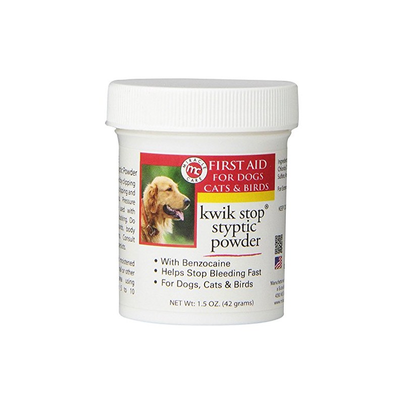 Kwik Stop Styptic Powder with Benzocaine 42 GM