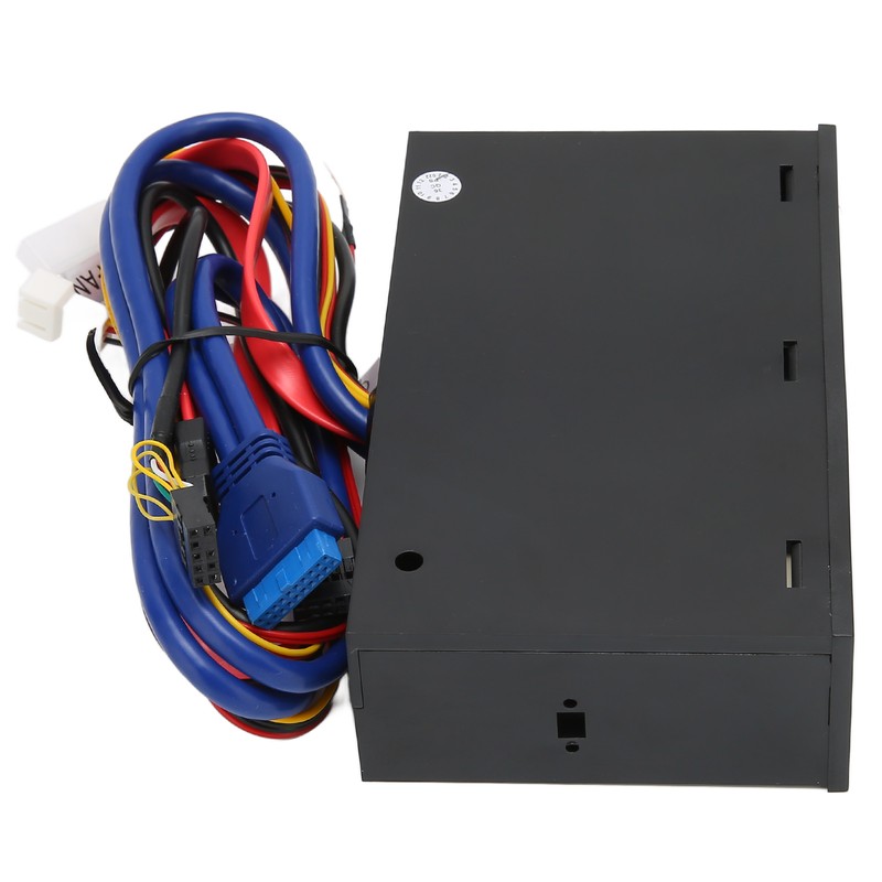 Media Dashboard USB3.0 Front Panel Hub LCD Display Optical Drive