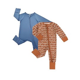 Bow Dream Bamboo Rayon Baby Pajamas Infant Sleepers Newborn Boy Girl Clothes Jumpsuit Rompers Outfit 12-18 Months