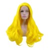 Vocoste Peluca Rizada Naturales Larga De Niña 24'' Amarillo