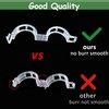 Secured Plastic Plant Clip, Plant Support Clips, Garden Clips for