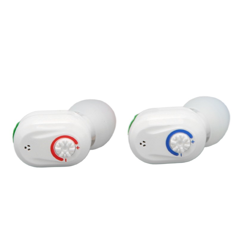Hearing Amplifiers Noise Cancelling Ergonomic Silicone Earbud Lightweight Rechargeable Hearing
