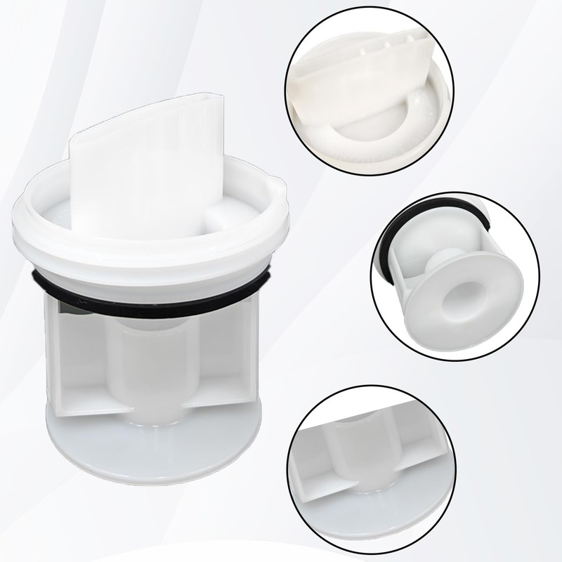 ROEOWENE Pack of 2 Washing Machine Lint Filter Filter Strainer