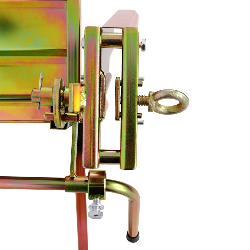 HPKRSTEARL Steel Log Saw Horse, Foldable Heavy Duty Saw Horse