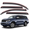 Lightronic Extra Durable Clip-on in-Channel Auto Vent Window Visor, Fits