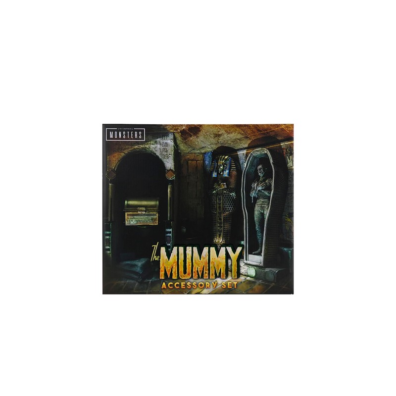 NECA - Monstruos universales - Paquete de Accesorios- The Mummy