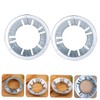 ORFOFE 2Pcs Gas Stove Bracket Windshield Fire Gathering Covers for