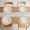 MuuXii Round Placemats for Dining Table 15 Inch, Braided Cotton