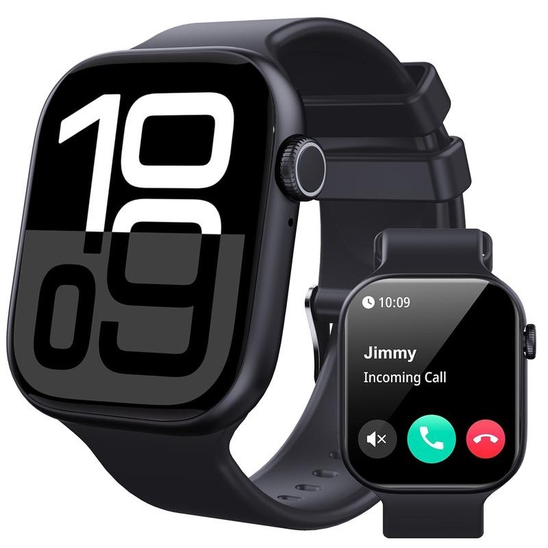 W&O Smart Watch for Android & iOS, 2.04" Touch Screen