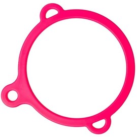 Paracord Planet Water Bottle Ring – 3 Hole Safety Ring for Creating Slings, Holder, or Handle – Use with Paracord – Hot Pink (5 Rings)