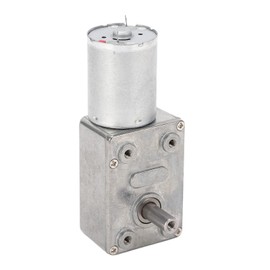 Geared Motor JGY 370 Self Locking Speed Reduction Motor Electric Motor with 12mm Shaft for Automatic Voltage Regulators (30RMP)