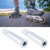 eMagTech 16x Aluminium Alloy Inline Roller Skate Axles Screws Bolts