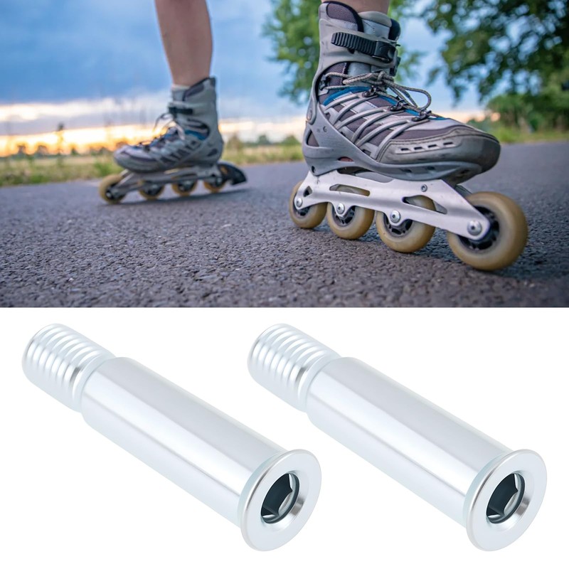 eMagTech 16x Aluminium Alloy Inline Roller Skate Axles Screws Bolts