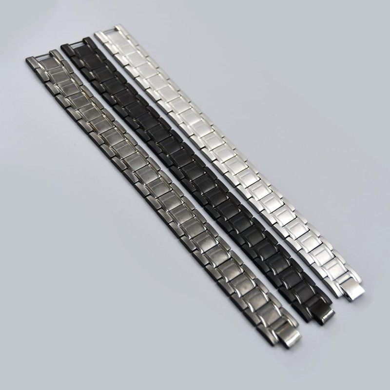 Vicmag 3X Magnetic Bracelet Men Titanium Steel Bracelet Ultra Strength