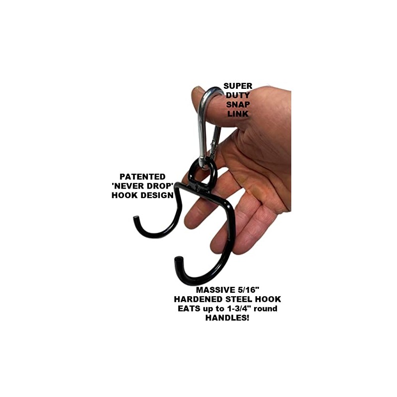 Dumbbell Loading Hook for DIP Belt, Wrist Roller, Neck Harness