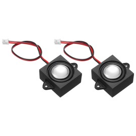 QUARKZMAN Pack of 2 Speakers 3 Watt 4 Ohm Mini Speaker Micro Speaker with JST-PH2.0 Interface for Small Electronic Projects Advertising Machines LCD TV Monitors
