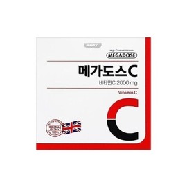 Korea Eundan Megadose C Vitamin C 2000 2g 100 pouch mjc / 고려은단 메가도스C 비타민C 2000 2g 100포mjc