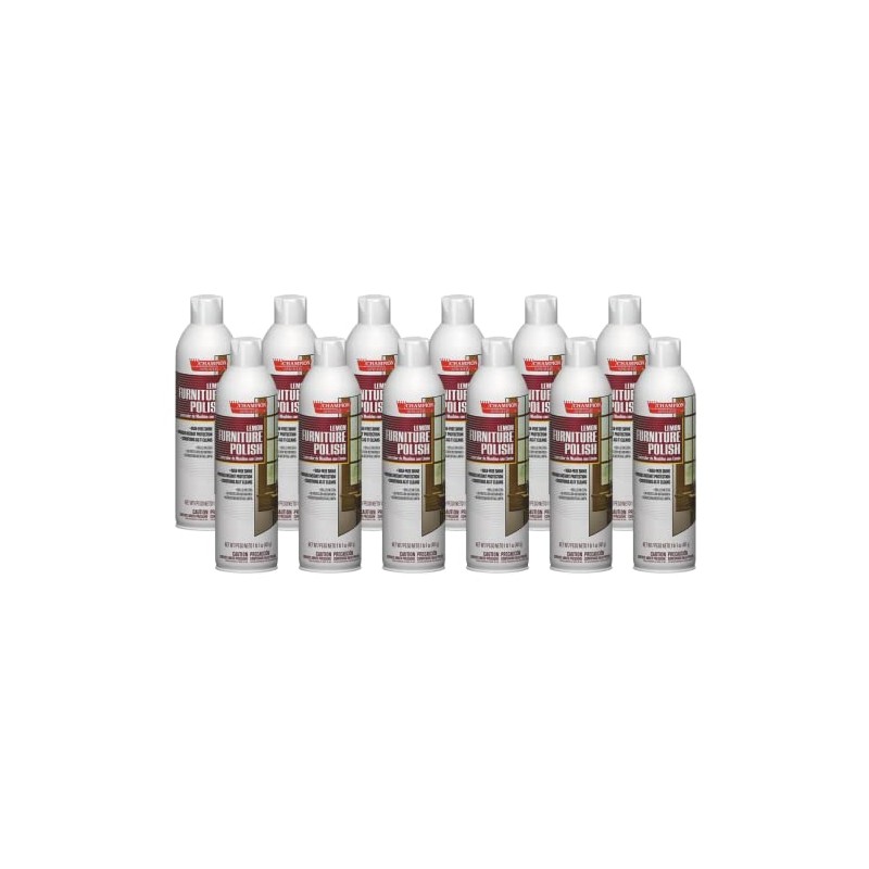 Furniture Polish, Case of 12 (20 oz.) Cans