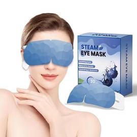 Máscara de Vapor para Ojos, Mascarilla Térmica Relajante y Hidratante, 30 Minutos, 3 Colores (Morado)