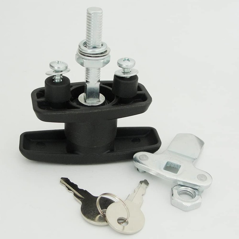 2 PCS T-Handle Door Lock Latch ABS T Handle Lock