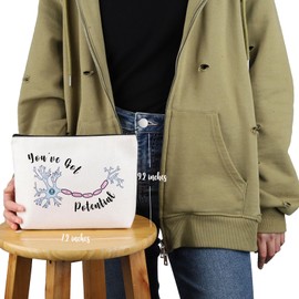 VAMSII Neuron Nursing Appreciation Gift You've Got Potential Makeup Bag Neurology Cosmetic Bag Neurology Nursing Grad Gift (Got Potential M C)