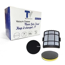 Replacement for Bissell Powerglide Vacuum Lift Off Pet Filter Kit Designed to Fit 1601974, 1601972, 1603437