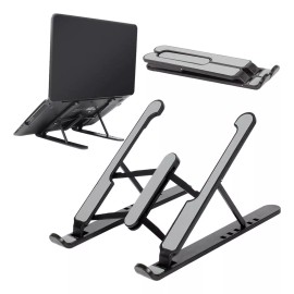 THE9SHOP Base Soporte Para Laptop, Plegable, Portátil Y Ajustable