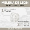 Oby Melena de Leon 1000mg Max Potenciado con Vitamina C